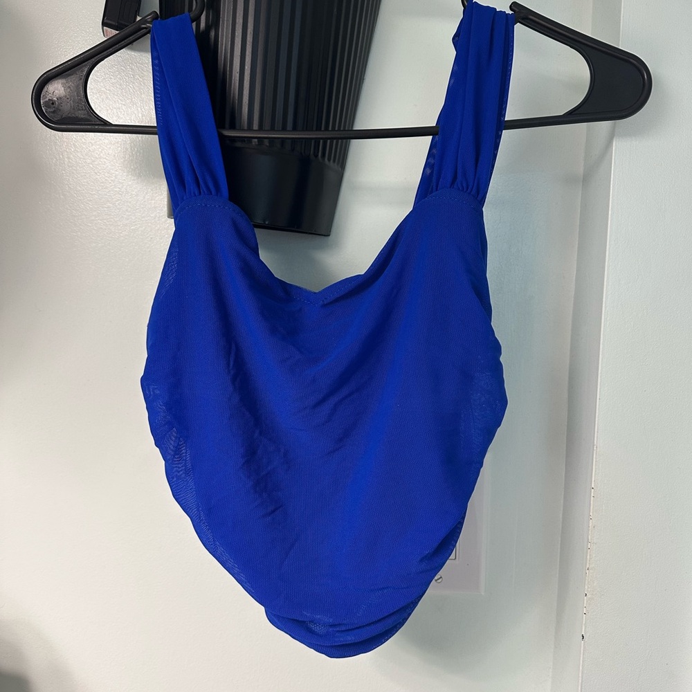 SHEIN Royal Blue Tank Top